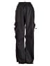 Unbranded 100% Polyester Black Cargo Pants Size S - photo 1
