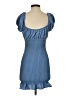 Papaya 100% Polyester Blue Cocktail Dress Size S - photo 2