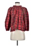 J.Crew 100% Cotton Red 3/4 Sleeve Blouse Size S - photo 1