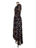 Ann Taylor 100% Polyester Floral Blue Casual Dress Size 00 - photo 5