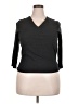 Merona Gray 3/4 Sleeve Top Size XL - photo 1