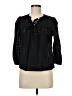 Sugar Lips Black 3/4 Sleeve Blouse Size M - photo 1