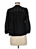 Sugar Lips Black 3/4 Sleeve Blouse Size M - photo 2