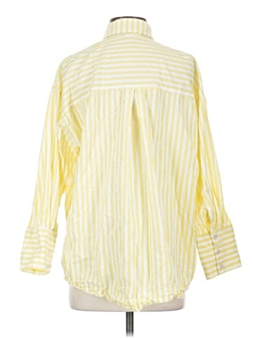 Vine 3/4 Sleeve Button-Down Shirt (view 2)