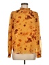 Wilfred 100% Polyester Floral Gold Long Sleeve Blouse Size M - photo 1