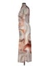 ASOS Design Print Tan Cocktail Dress Size 14 - photo 5