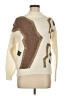 Thomas 100% Acrylic Color Block Ivory Pullover Sweater Size M - photo 1