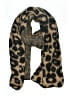 Kensie 100% Polyester Animal Print Brown Scarf One size - photo 1