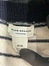 Club Monaco 100% Cashmere Stripes Black Ivory Cashmere Pullover Sweater Size M - photo 6