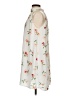 Lush 100% Polyester Print Ivory Casual Dress Size S - photo 5