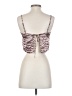Forever 21 100% Polyester Burgundy Sleeveless Top Size S - photo 2