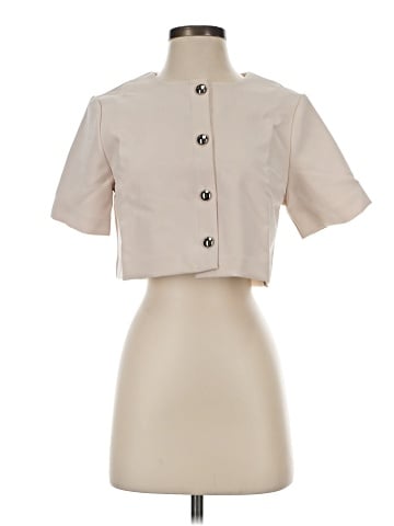 Amanda Uprichard Short Sleeve Blouse (view 1)
