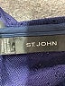 St. John Blue Cocktail Dress Size 4 - photo 7
