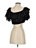 Unbranded Black Short Sleeve Top Size S - photo 2