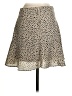 Mi ami 100% Polyester Polka Dots Ivory Casual Skirt Size S - photo 2