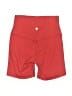 Lululemon Athletica Solid Red Athletic Shorts Size 0 - photo 2