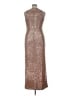 BCBGMAXAZRIA Metallic Brown Cocktail Dress Size XL - photo 2