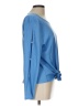 Ruby Rd. Blue Long Sleeve Top Size L - photo 4