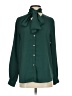 Ann Taylor 100% Polyester Green Long Sleeve Blouse Size S - photo 1