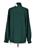 Ann Taylor 100% Polyester Green Long Sleeve Blouse Size S - photo 2