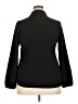 Anne Klein Houndstooth Black Long Sleeve Blouse Size XL - photo 2
