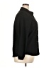 Anne Klein Houndstooth Black Long Sleeve Blouse Size XL - photo 4