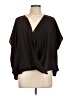 Josie Natori 100% Polyester Black 3/4 Sleeve Blouse Size L - photo 1