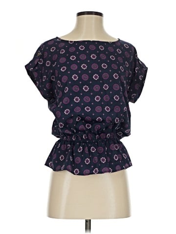 MICHAEL Michael Kors Short Sleeve Blouse (view 1)