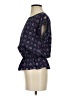 MICHAEL Michael Kors 100% Polyester Purple Short Sleeve Blouse Size P - Sm - photo 5