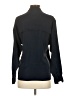 Linda Allard Ellen Tracy 100% Silk Black Long Sleeve Silk Top Size 2 - photo 2
