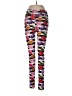 Lularoe Print Purple Leggings One size (estimated) - photo 1
