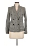 Unbranded 100% Cotton Houndstooth Gray Blazer Size EU 40 / US 10 - photo 1