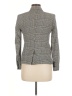 Unbranded 100% Cotton Houndstooth Gray Blazer Size EU 40 / US 10 - photo 2