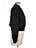 Zara 100% Viscose Solid Black Track Jacket Size L - photo 4