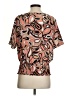 MICHAEL Michael Kors 100% Polyester Orange Short Sleeve Blouse Size S - photo 2