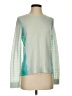 Lisa Todd 100% Cashmere Ombre Green Cashmere Pullover Sweater Size XS - photo 1