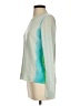 Lisa Todd 100% Cashmere Ombre Green Cashmere Pullover Sweater Size XS - photo 5