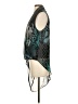 Three Eighty Two Teal Sleeveless Blouse Size S - photo 5
