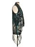Three Eighty Two Teal Sleeveless Blouse Size S - photo 4
