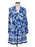 Zara Blue Casual Dress Size XS - photo 1
