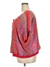 Elle 100% Polyester Red 3/4 Sleeve Blouse Size 2X - photo 5