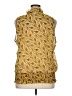Adiva 100% Polyester Yellow Sleeveless Blouse Size XL - photo 2
