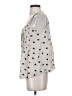 Maeve 100% Rayon Polka Dots Ivory Sleeveless Blouse Size 4 - photo 5