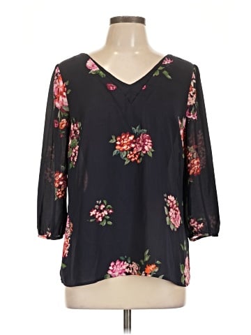 Skies Are Blue 3/4 Sleeve Blouse (view 1)