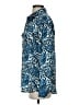 MICHAEL Michael Kors 100% Polyester Paisley Blue Long Sleeve Blouse Size S - photo 5