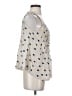 Maeve 100% Rayon Polka Dots Ivory Sleeveless Blouse Size 4 - photo 4