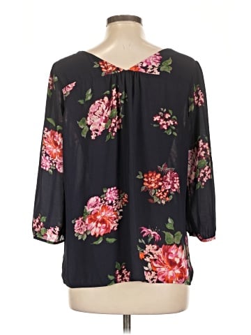 Skies Are Blue 3/4 Sleeve Blouse (view 2)