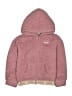 Puma 100% Polyester Pink Zip Up Hoodie Size 8 - 10 - photo 1