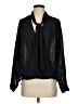 MICHAEL Michael Kors 100% Polyester Black Long Sleeve Blouse Size S - photo 1