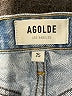 AGOLDE 100% Cotton Blue Denim Shorts Size 25 waist - photo 3